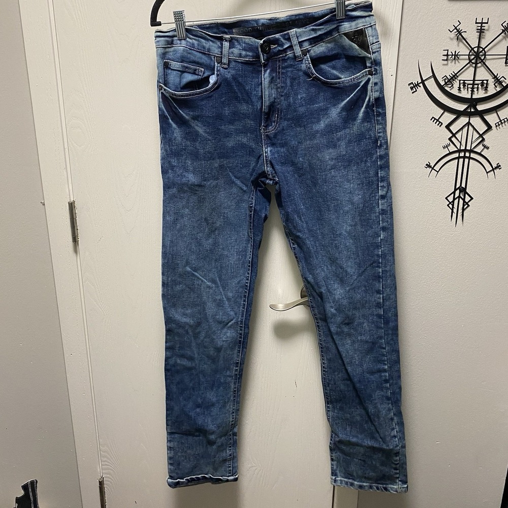 Men's GTL4 Straight Stretch‎ Jeans 30x32 Good Things Last 4 Ever
